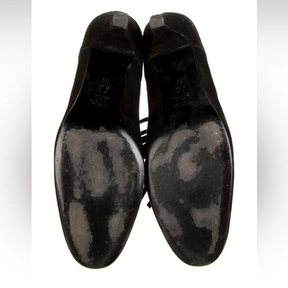 Maje Suede Fringe Boots Size 9 - Picture 4 of 10